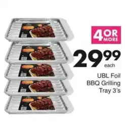 Save Hyper UBL Foil BBQ Grilling Tray offer