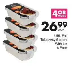 Save Hyper UBL Foil Takeaway Storers With Lid offer