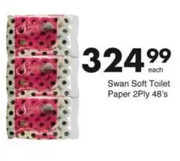 Save Hyper Swan Soft Toilet Paper 2Ply offer