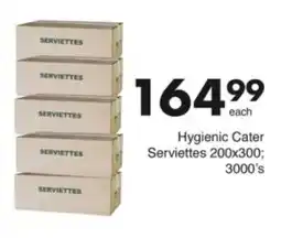Save Hyper Hygienic Cater Serviettes offer