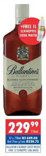 Ultra Liquors Ballantine's blended scotch whisky offer