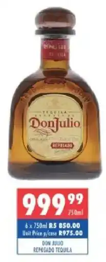 Ultra Liquors Don julio reposado tequila offer