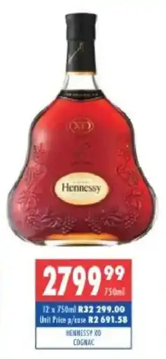 Ultra Liquors Hennessy xo cognac offer