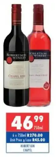 Ultra Liquors Robertson chapel offer