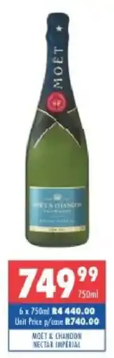 Ultra Liquors Moet & chandon nectar imperial offer