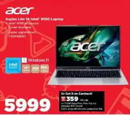 HiFi Corp Acer Aspire Lite 14 Intel N150 Laptop offer