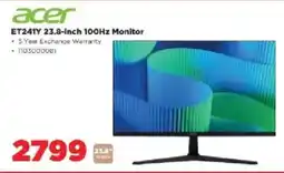 HiFi Corp Acer ET241Y 23.8-inch 100Hz Monitor offer