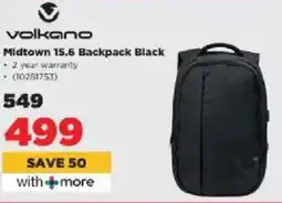 HiFi Corp Volkano Midtown 15.6 Backpack Black offer