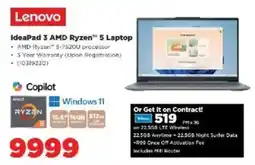 HiFi Corp Lenovo IdeaPad 3 AMD Ryzen 5 Laptop offer