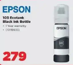 HiFi Corp Epson 103 Ecotank Black Ink Bottle offer