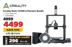 HiFi Corp Creality Ender 3V3SE & Filament Bundle offer