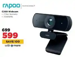 HiFi Corp Rapoo C260 Webcam offer
