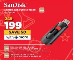 HiFi Corp SanDisk Cruzer Glide USB 3.0 128GB 128G offer