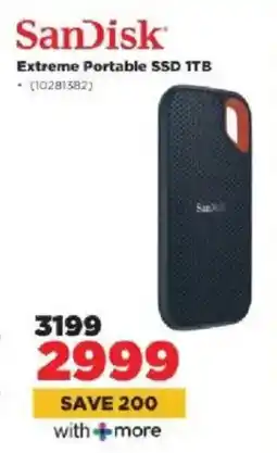 HiFi Corp SanDisk Extreme Portable SSD 1TB offer