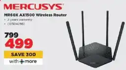 HiFi Corp Mercusys MR60X AX1500 Wireless Router offer