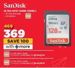 HiFi Corp SanDisk Ultra SDXC 128GB 120MB/s offer