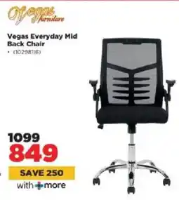 HiFi Corp Vegas Everyday Mid Back Chair offer