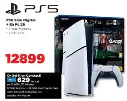 HiFi Corp PS5 Slim Digital + Ea Fc 26 offer