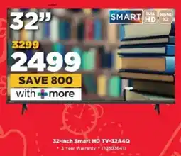 HiFi Corp Hisense 32-inch Smart HD TV-32A4Q offer