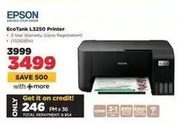 HiFi Corp Epson EcoTank L3250 Printer offer