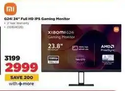 HiFi Corp G24i 24” Full HD IPS Gaming Monitor offer