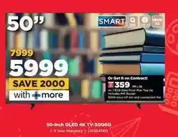 HiFi Corp 50-inch QLED 4K TV-SQ6G offer