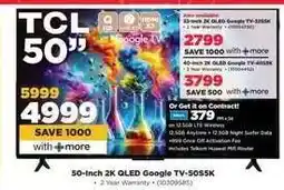 HiFi Corp 50-inch 2K QLED Google TV-505SK offer