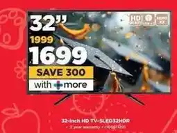 HiFi Corp 32-inch HD TV-SLED32HDR offer