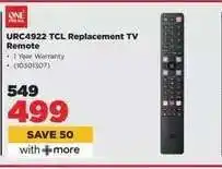 HiFi Corp URC4922 TCL Replacement TV Remote offer