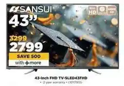 HiFi Corp 43-inch FHD TV-SLED43FHD offer