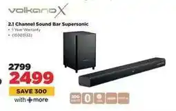 HiFi Corp VolkanoX 2.1 Channel Sound Bar Supersonic offer