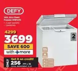 HiFi Corp DEFY 195L Eco Chest Freezer DMF470 offer