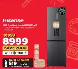 HiFi Corp Hisense 298L Frost Free Fridge H415BITF-WD offer