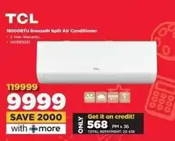 HiFi Corp TCL 18000BTU BreezeIN Split Air Conditioner offer