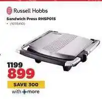 HiFi Corp Russell Hobbs Sandwich Press RHSP015 offer