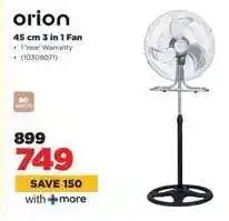 HiFi Corp orion 45 cm 3 In 1 Fan offer