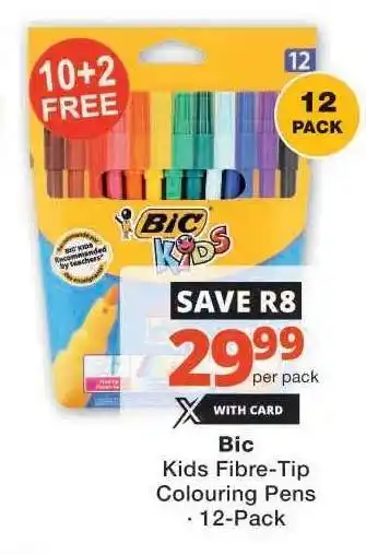 Bic Kids Fibre-Tip Colouring Pens