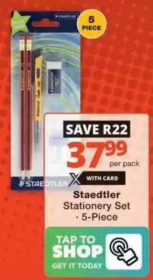 Checkers STAEDTLER STATIONERY SET offer
