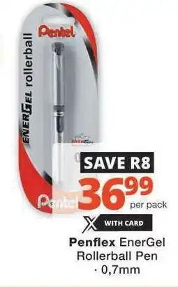 Checkers Penflex EnerGel Rollerball Pen offer