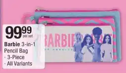Checkers BARBIE 3-in-1 PENCIL BAG offer
