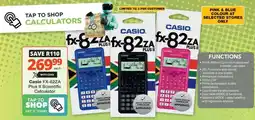 Checkers CASIO FX-82ZA Plus II Scientific Calculator offer