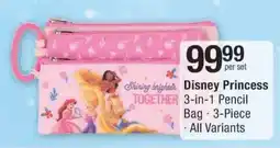 Checkers Disney Princess 3-in-1 Pencil Bag offer