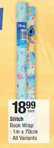 Checkers Stitch Book Wrap offer