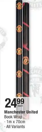 Checkers Manchester United Book Wrap offer