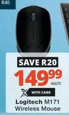 Checkers Logitech M171 Wireless Mouse offer