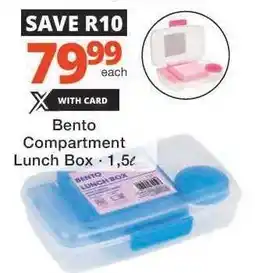 Checkers Bento Compartment Lunch Box offer