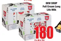 Boxer DEW DROP Full Cream Long Life Milk offer