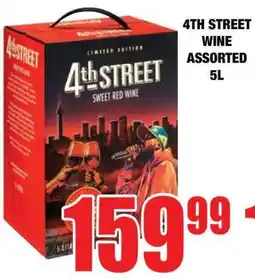 Boxer 4TH STREET Wine Assorted 5L offer