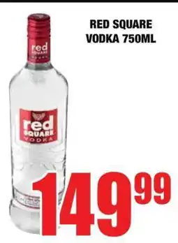 Boxer RED SQUARE VODKA 750ML offer