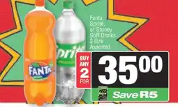 Spar Fanta, Sprite, or Stoney Soft Drinks offer